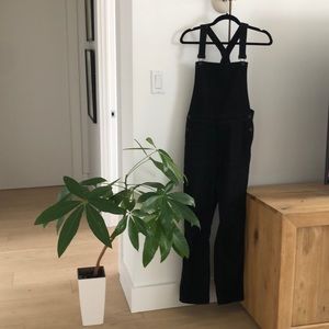 Madewell Denim Cross-Back Overalls